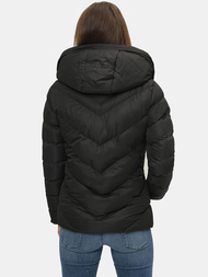 Női téli kabát Fekete OZONEE JS/M725/392