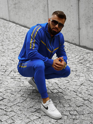 Férfi Szabadidő Együttes Kék OZONEE JS/C8117