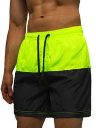 Férfi Fürdőnadrág Sárga-Fekete OZONEE JS/HM056