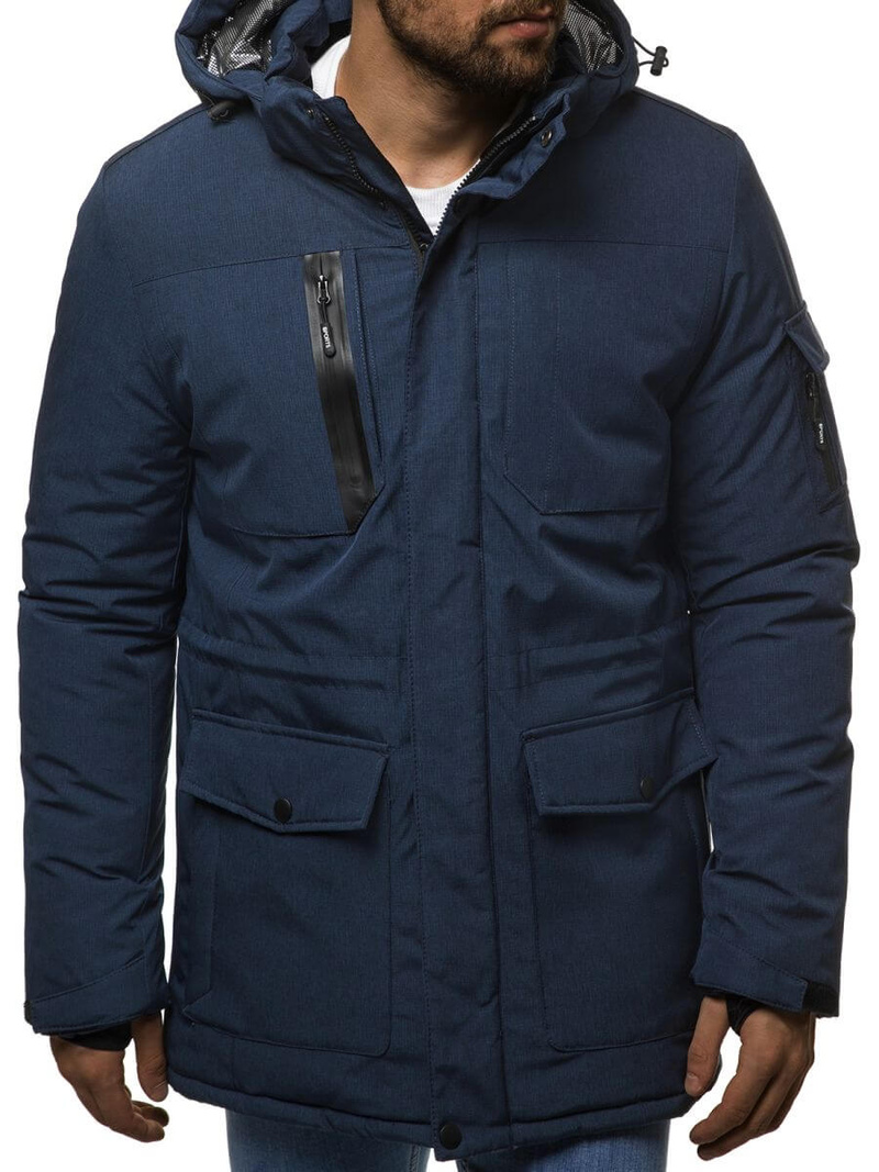 Férfi téli kabát gránát OZONEE O/9803