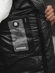 Férfi Ateppelt Kabát Fekete OZONEE JS/M790/392