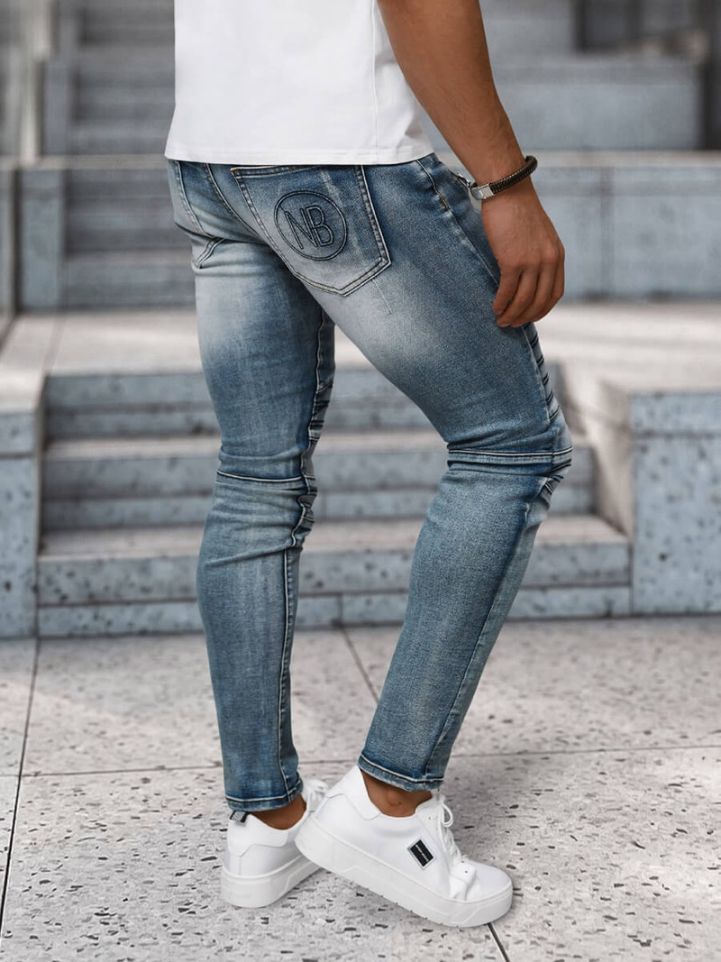 Férfi farmer nadrág kék OZONEE NB/MP0094BSZ