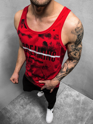 Férfi trikó Piros OZONEE JS/SS11053Z