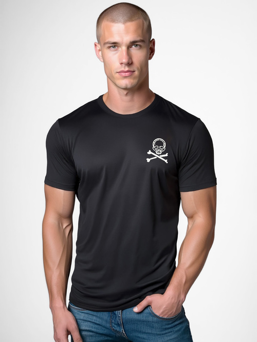 Férfi Póló Fekete OZONEE NB/MT3066Z