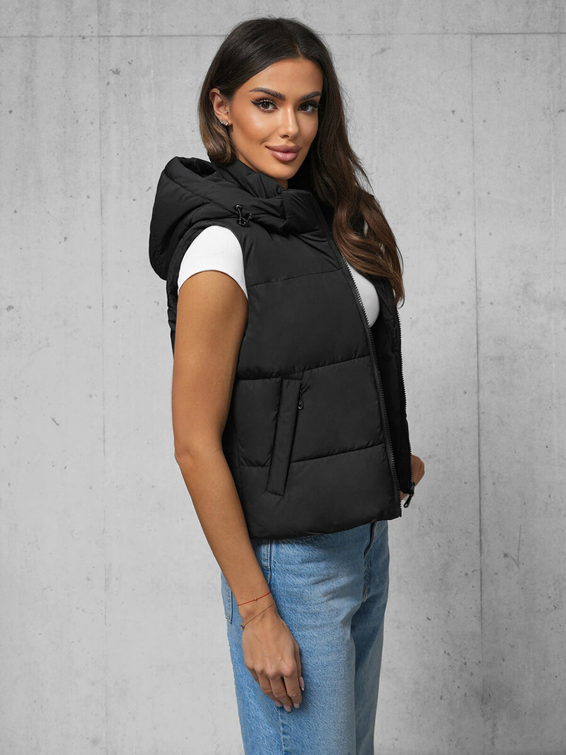 Női Mellény Fekete OZONEE JS/16M9112/392