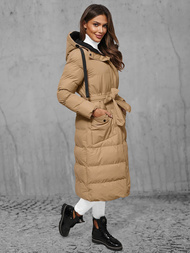 Női téli kabát camel OZONEE JS/5M3178/84