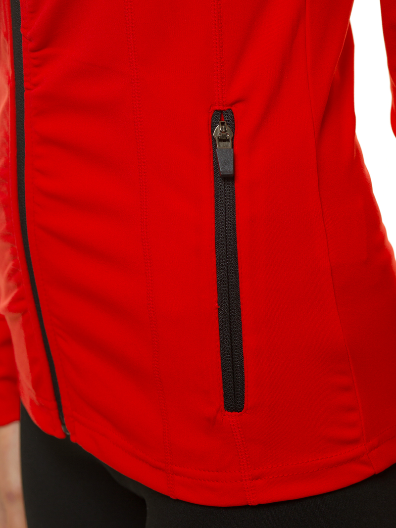 Női Melegítő Felső Piros OZONEE JS/HD151/5