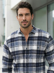 Férfi Ing Gránát OZONEE V/V175Z