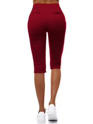 Női leggings Bordó OZONEE JS/1027/B13