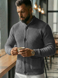 Férfi Pulóver Grafit OZONEE NB/MM6020/3Z