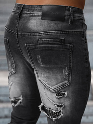 Férfi farmer nadrág fekete OZONEE NB/MP0152N