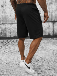 Férfi rövidnadrág Fekete OZONEE JS/8K290