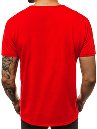 Férfi póló Piros OZONEE JS/KS1945