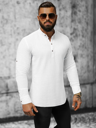 Férfi Ing Fehér OZONEE O/V31