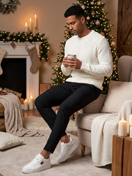 Férfi Nadrág Fekete OZONEE O/P4049Z