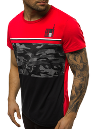 Férfi póló Piros OZONEE JS/SS10979