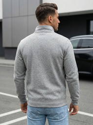 Férfi Pulóver Szürke OZONEE JS/2002Z