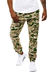 ATHLETIC 404 Férfi nadrág jogger Bézs