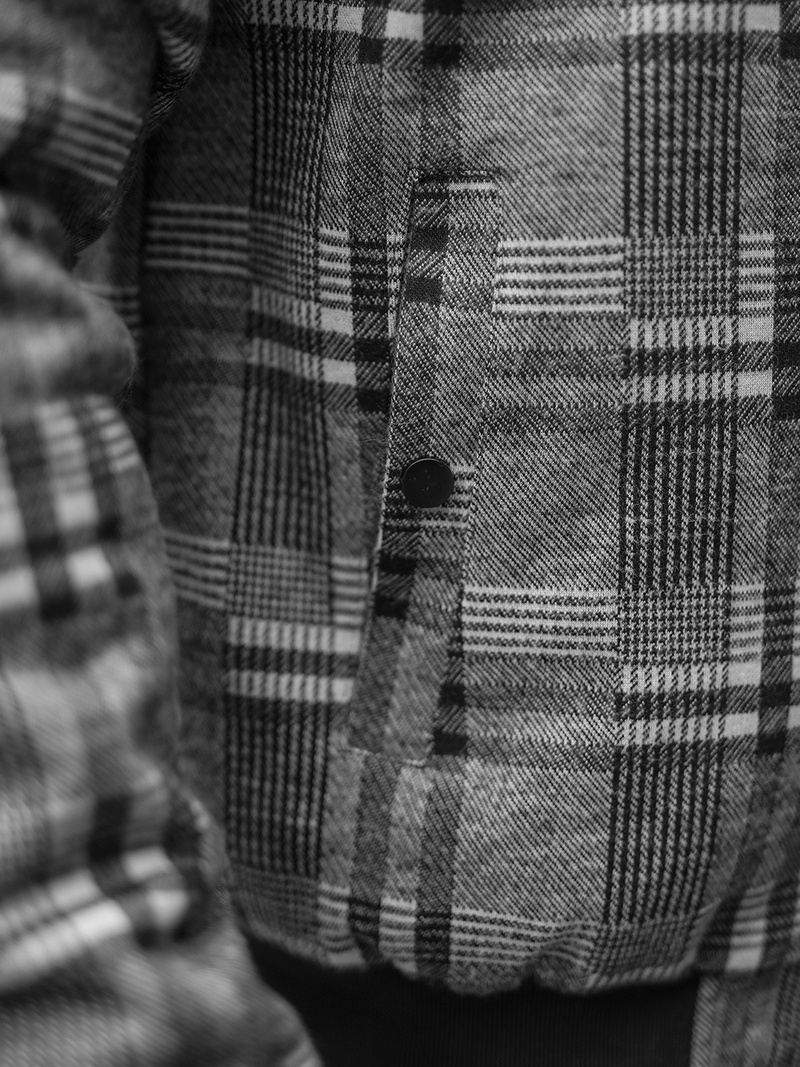 Férfi kabát szürke OZONEE O/3A58