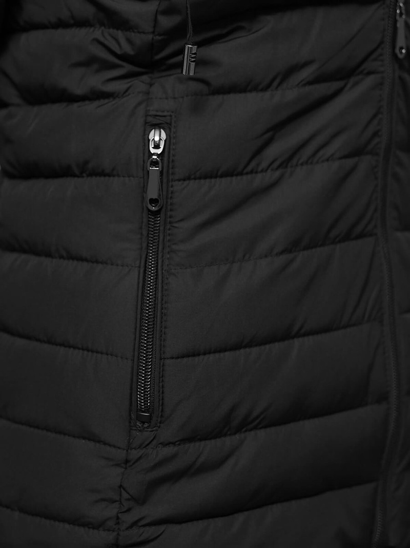 Női kabát fekete OZONEE JS/16M9103/392