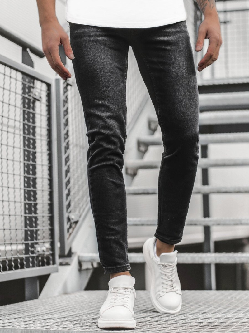 Férfi farmer nadrág Fekete OZONEE O/4371/4