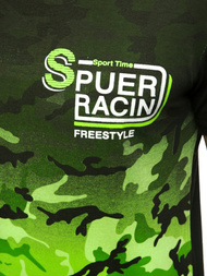 Férfi póló Zöld OZONEE JS/SS10985Z