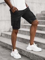 Férfi Chino Rövidnadrág Fekete OZONEE T/BB70009/1