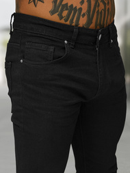 Férfi farmer nadrág fekete OZONEE BL/JK885