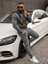 Férfi melegítő együttes grafit OZONEE JS/68C10385/5Z