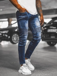 Férfi farmer nadrág kék OZONEE NB/MP0029BZ