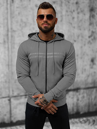 Férfi dzseki Szürke OZONEE JS/M10306