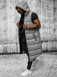 Férfi Mellény Szürke OZONEE O/M3203Z