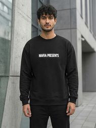 Férfi Melegítő Felső Fekete OZONEE JS/65B3919/3Z