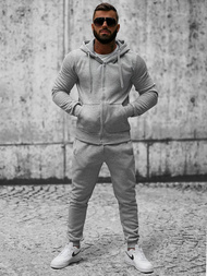 Férfi melegítő együttes szürke OZONEE JS/XW2008