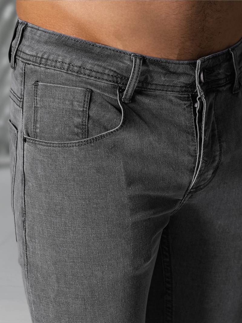 Férfi farmer nadrág grafit OZONEE NB/MP0192GSZ