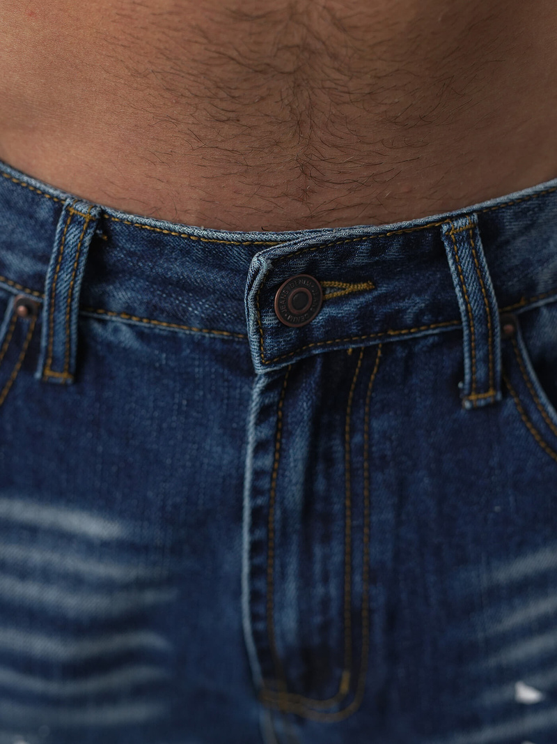 Férfi farmer nadrág kék OOZONEE O/KK2885