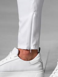 Férfi chino nadrág fehér OZONEE DJ/3300Z