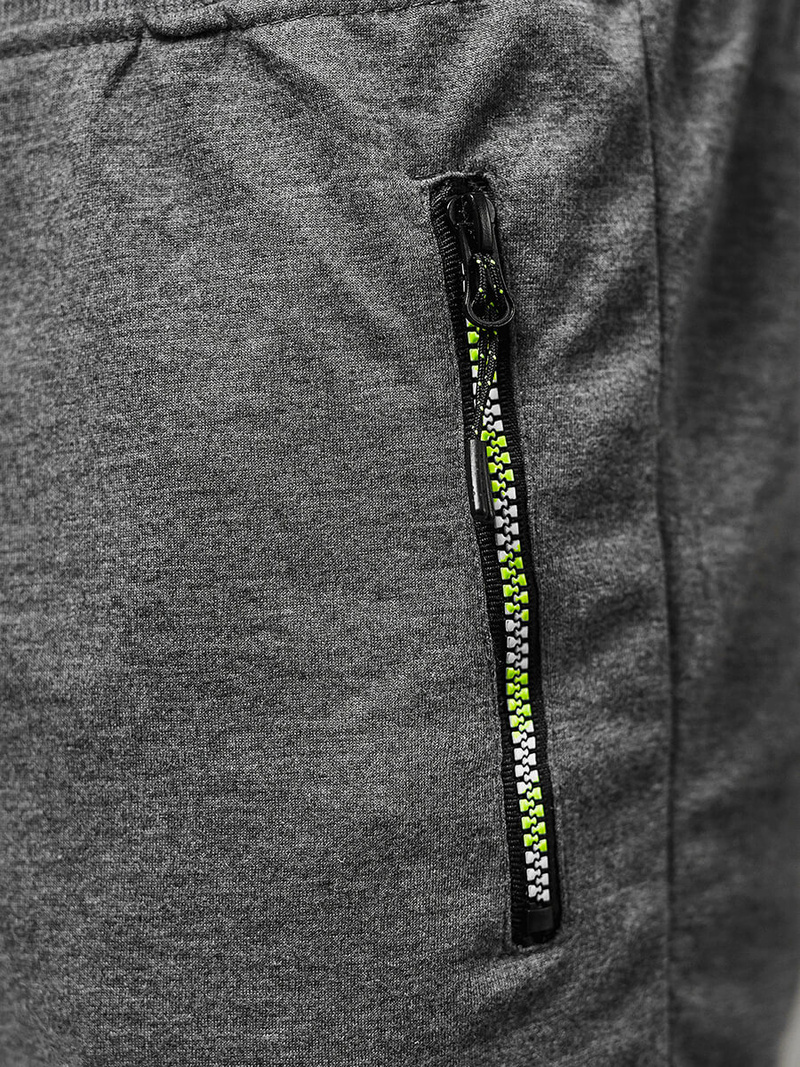 Férfi Rövidnadrág Grafit OZONEE JS/8K289