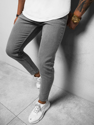 Férfi farmer nadrág szürke OZONEE O/WE1045