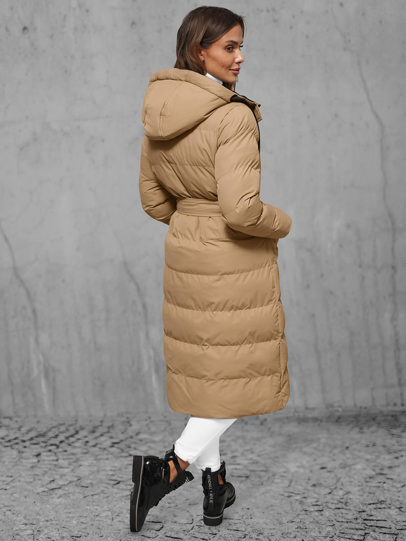 Női téli kabát camel OZONEE JS/5M3178/84