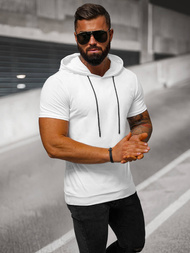 Férfi Póló Fehér OZONEE JS/8T955/1