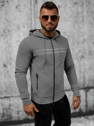 Férfi dzseki Szürke OZONEE JS/M10306