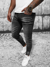 Férfi farmer nadrág fekete OZONEE NB/MP0199N