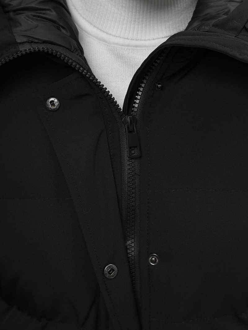 Női téli kabát Fekete OZONEE JS/M781/392