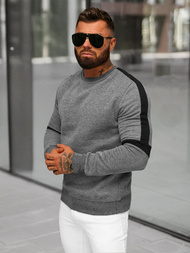 Férfi Melegítő Felső Grafit OZONEE JS/8B1322/5