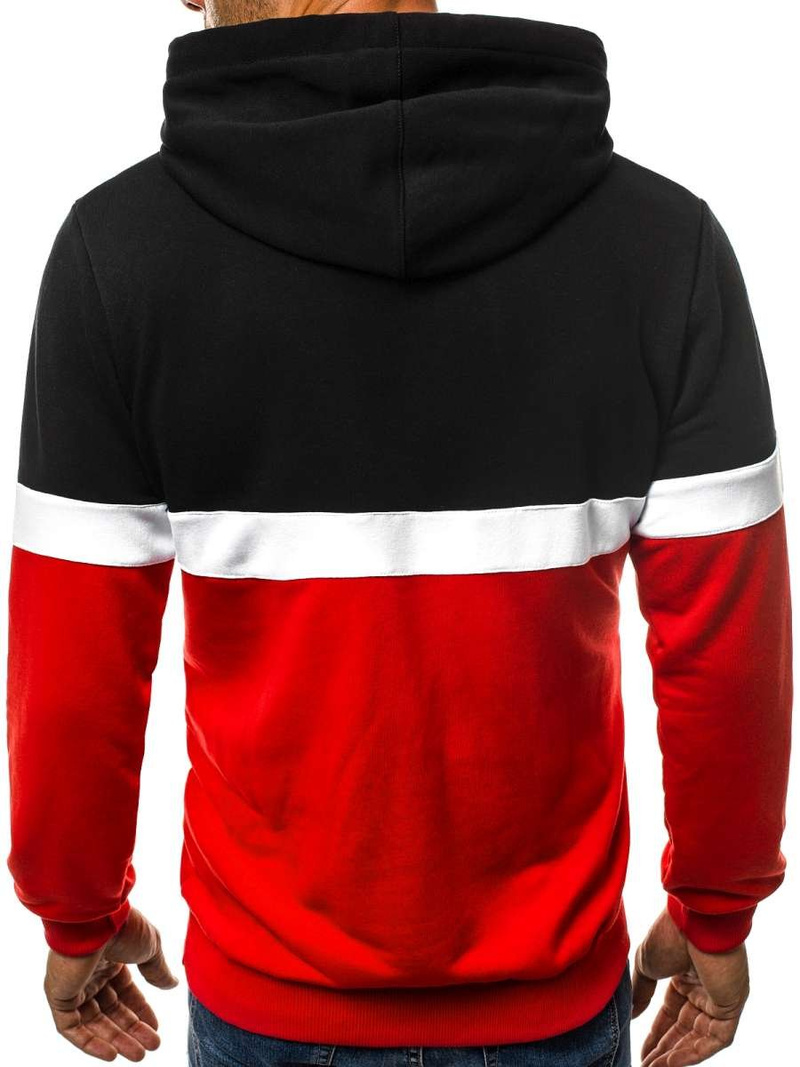 Férfi blúz Piros OZONEE A/0963Z