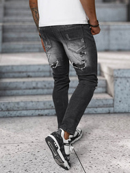 Férfi farmer nadrág fekete OZONEE NB/MP0152N