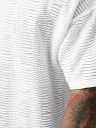 Férfi Póló Fehér OZONEE O/B1149