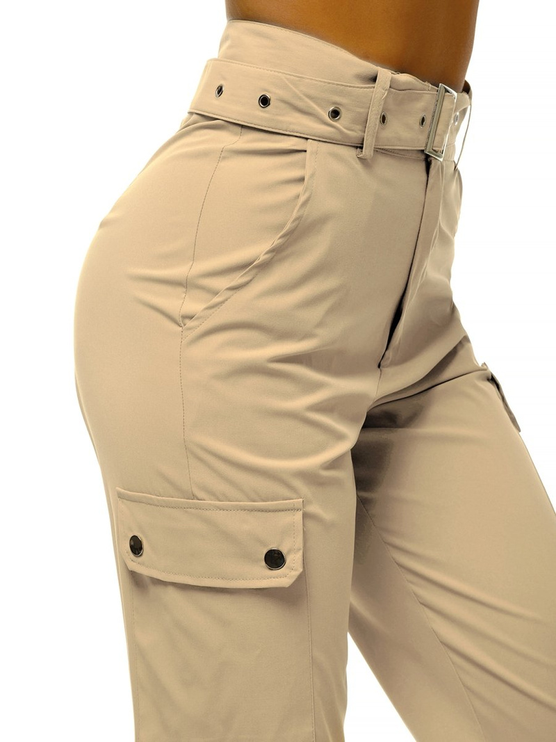 Női jogger nadrág Bézs OZONEE O/HM001