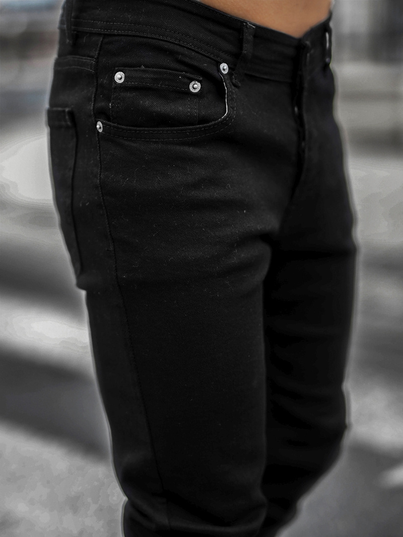 Férfi Farmer Nadrág Fekete OZONEE E/5195/03